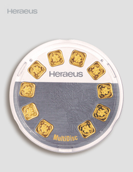 Goldbarren MultiDisc 10 x 1g
